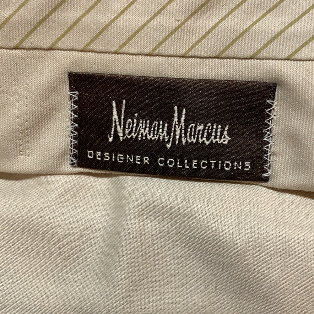 NEIMAN MARCUS DESIGNER COLLECTION PANTS 42 TAUPE - Picture 9 of 11